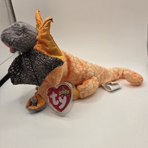 Ty Beanie Baby *SLAYER* kimono dragon lizard new with tags